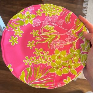 Set of 3 Lilly Pulitzer Lunch Plates